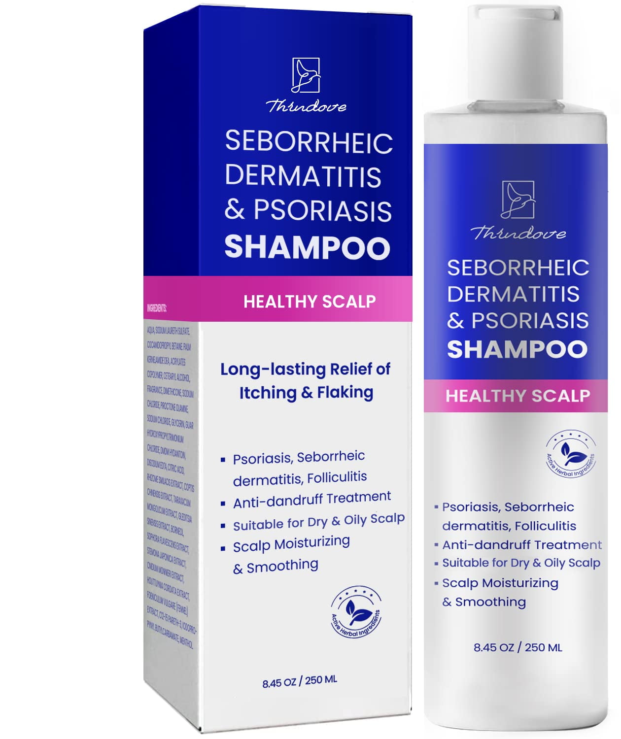 Psoriasis Shampoo For Scalp , Seborrheic Dermatitis Shampoo, Antifungal Shampoo, Dry Scalp