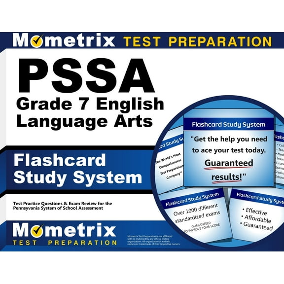 Pssa Grade 7 English Language Arts Flashcard Study System : Pssa Test Practice Questions & Exam Review for the Pennsylvania System of School Assessment (Cards)