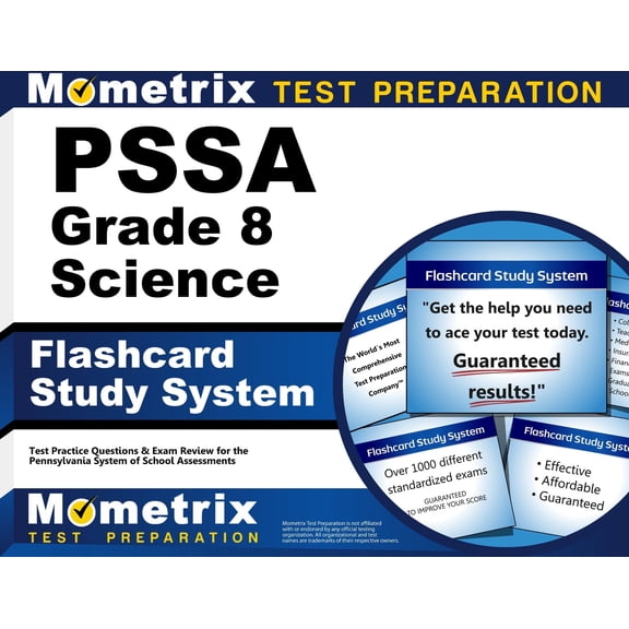 Pssa Grade 8 Science Flashcard Study System : Pssa Test Practice Questions & Exam Review for the Pennsylvania System of School Assessment (Cards)