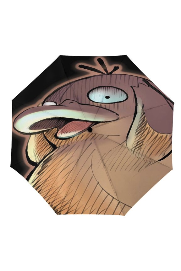 Psy-duck Umbrella for Adults Teens Kids, Lightweight Windproof Anti Rain Folding Telescopic Umbrella for Travel School Work