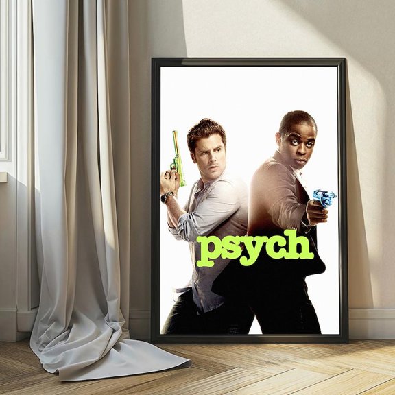 Psych (2006) Classic Movie Poster Unframed Size 24''x36'' GooGate