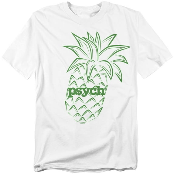 Psych Pineapple Mens Short Sleeve Shirt