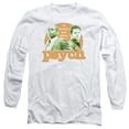 thumbnail image 1 of Psych Predictable Long Sleeve Adult 18/1 T-Shirt White, 1 of 1