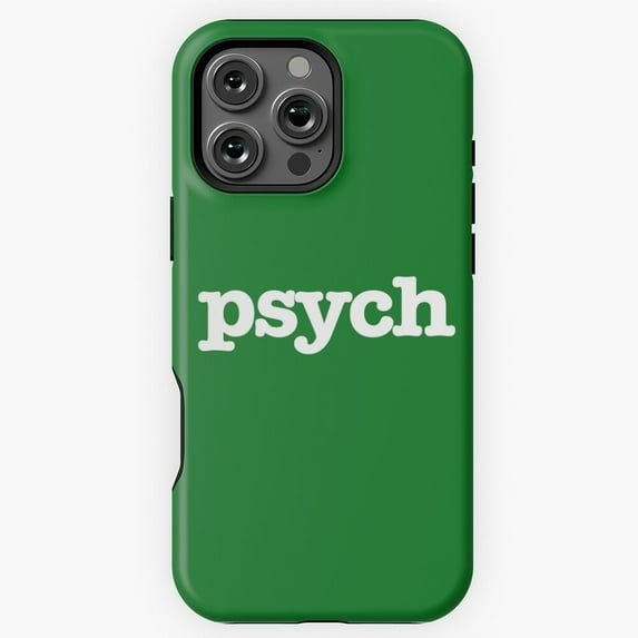 Psych TV Show Title Logo Phone Case for iPhone 16 15 14 13 12 11 Pro Max M891122
