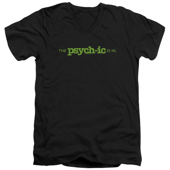 Psych - The Psychic Is In - Slim Fit V Neck Shirt - Medium
