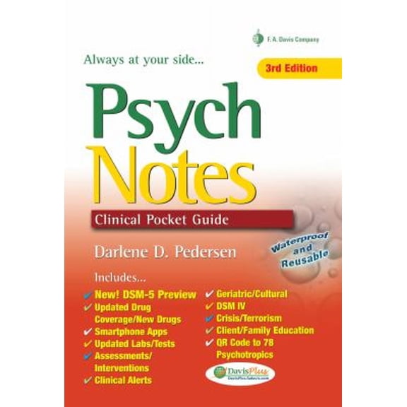 Pre-Owned PsychNotes : Clinical Pocket Guide (Other) 9780803627710