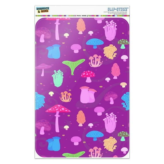 Psychadelic Magic Mushroom Fungi Fungus Pattern Home Business Office Sign