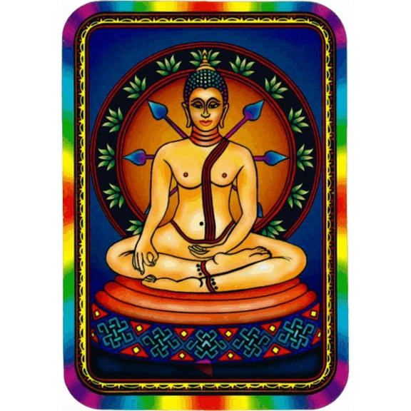 Psychadelic Meditation - Sticker - 2 1/2" X 3 3/4"