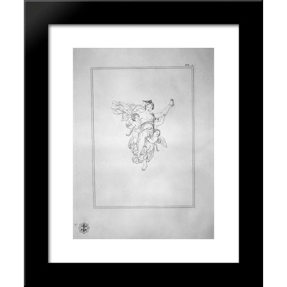 Psyche pruned to Heaven by Love 20x24 Framed Art Print by Piranesi, Giovanni ...