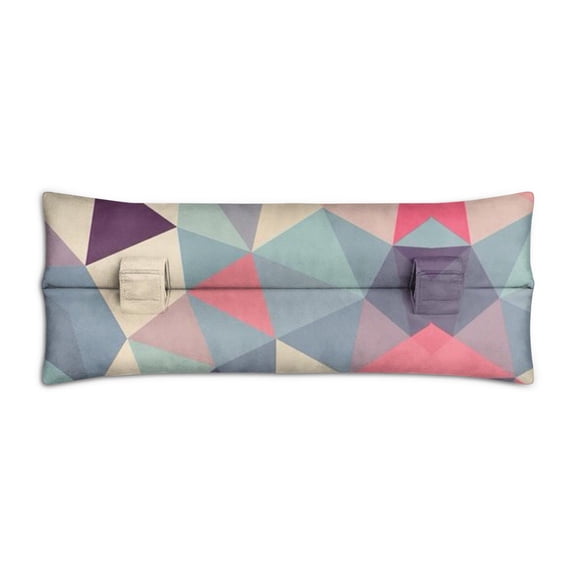 Psychedelic Art Post Surgery Seatbelt Pillow - Mastectomy Cushion for Women - Fashionable & Chic