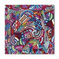 thumbnail image 1 of Psychedelic Bandana, Funky Modern, Unisex Head and Neck Tie, by Ambesonne, 1 of 2