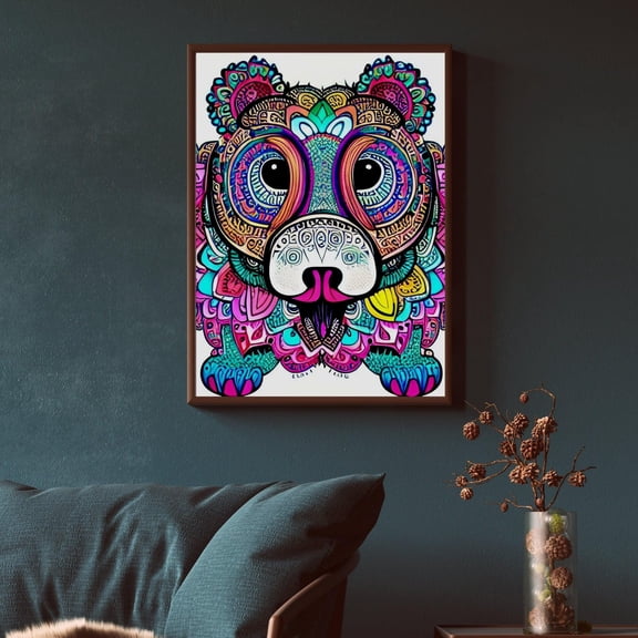 Psychedelic Beasts- Canvas Wall Art