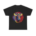 thumbnail image 1 of Psychedelic Bull Heavy Cotton Tee, 1 of 4