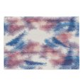 thumbnail image 1 of Psychedelic Cutting Board, Boho Style Digital Tie Dye Effect Graphic with Soft Feather Patterns Tribal Art, Decorative Tempered Glass Cutting and Serving Board, Large Size, Pink Blue, by Ambesonne, 1 of 1