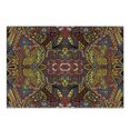 thumbnail image 1 of Psychedelic Cutting Board, Retro Old-Fashion Doodle Effect Tribal Theme Pattern Hippie Funky Art Picture, Decorative Tempered Glass Cutting and Serving Board, Small Size, Multicolor, by Ambesonne, 1 of 1