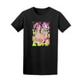 thumbnail image 1 of Psychedelic Doodle Cartoon Poster Tee - Image by Shutterstock, 1 of 2
