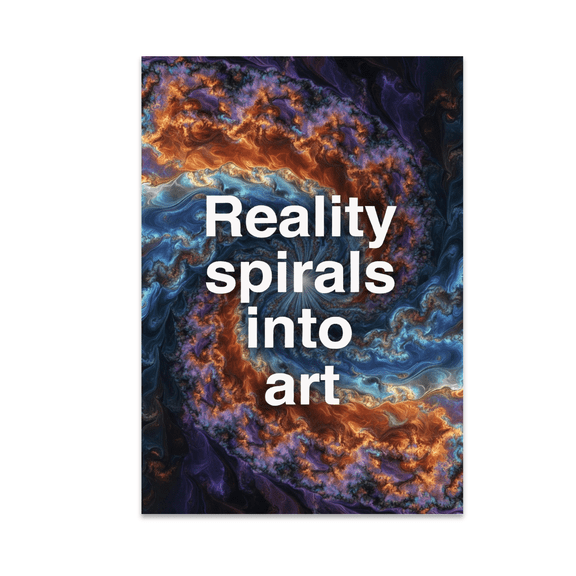 Psychedelic Fractal Art - Fractal Art Lovers - 13x19 Poster Print
