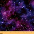 thumbnail image 1 of Psychedelic Galaxy Upholstery Fabric,Outer Space Fabric By The Yard,Purple Starry Sky Indoor Outdoor Fabric,Glitter Stars Material By The Yard,Ombre Aesthetic Decorative Fabric,10 Yards, 1 of 5