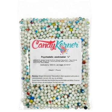 Psychedelic Jawbreakers - 1/4" - 1 Pound (16 Ounces) - By CandyKorner