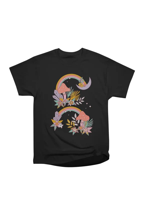 Psychedelic Mushrooms T-Shirt Tee Gift For Him Merch For Her Apparel For Friend