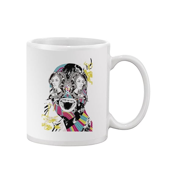 Psychedelic Mutant Monster Mug -Image by Shutterstock,