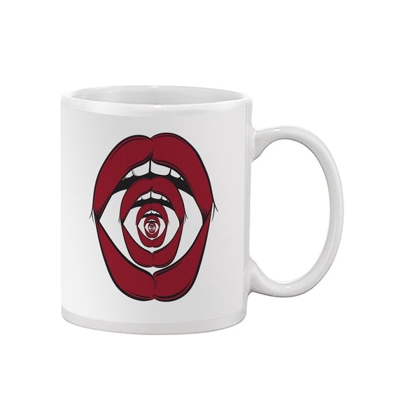 Psychedelic Open Mouth Mug -Image by Shutterstock,