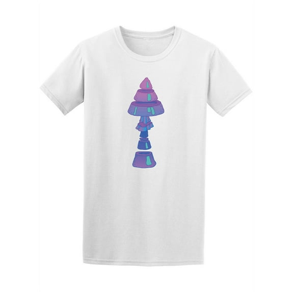 Psychedelic Pink Divided Mushroom T-Shirt - Image by Shutterstock, Male x-Large