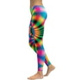 thumbnail image 1 of Psychedelic Rave Leggings Size: M for Women | FIERCEPULSE, 1 of 1