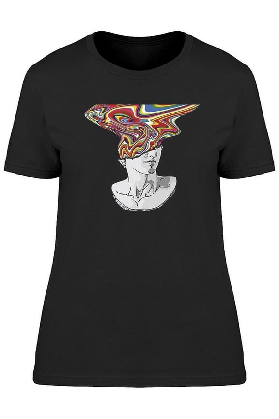 Psychedelic Sculpture T-Shirt Women -Image by Shutterstock, Female Medium
