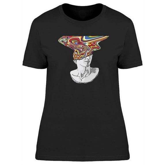 Psychedelic Sculpture T-Shirt Women -Image by Shutterstock, Female x-Large