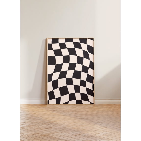 Psychedelic Skull Art Print, Retro,Futuristic Surrealism Home Decor #5441, 12x18 UNFRAMED