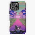 thumbnail image 1 of Psychedelic Sunset Trip Phone Case for iPhone 16 15 14 13 12 11 Pro Max M890780, 1 of 2