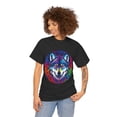 thumbnail image 1 of Psychedelic Wolf Heavy Cotton Tee, 1 of 5