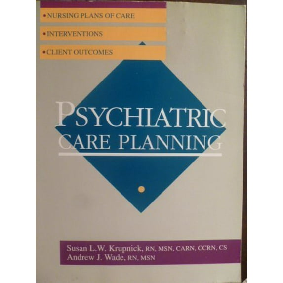 Pre-Owned Psychiatric Care Planning (Paperback) 0874343992 9780874343991