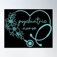 thumbnail image 1 of Psychiatric Nurse Poster Wall Art, Modern Wall Decor, 24x36 UNFRAMED, 1 of 3