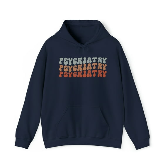 Psychiatry Psychiatrist Graduation Retro Hoodie, Gifts, Hooded Sweatshirt