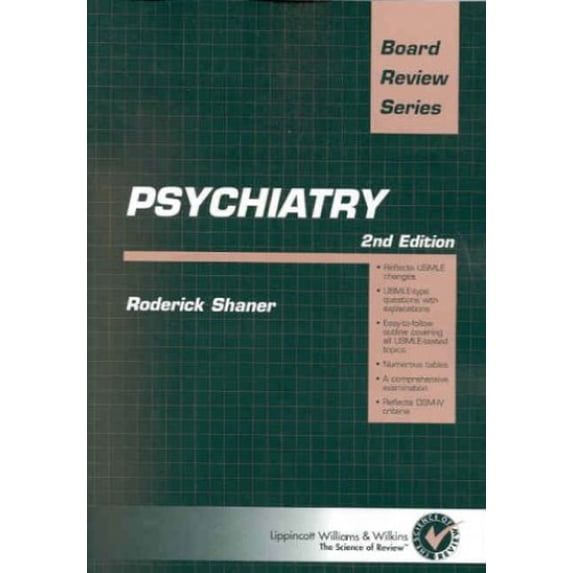 Pre-Owned Psychiatry: Board Review Series (Paperback) 0683307665 9780683307665