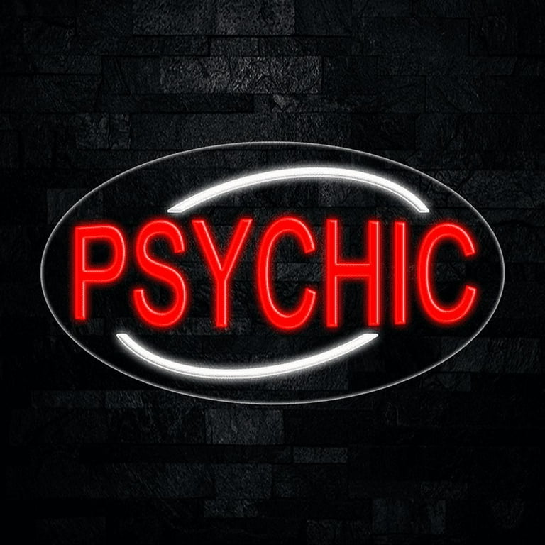 Psychic 2024 led sign