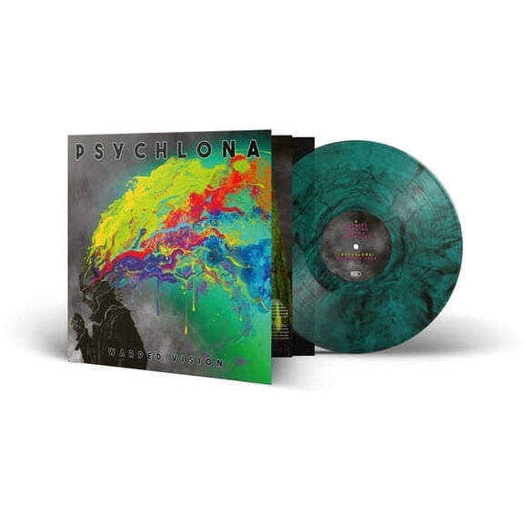 Psychlona - Warped Vision - Green Black - Music & Performance - Vinyl