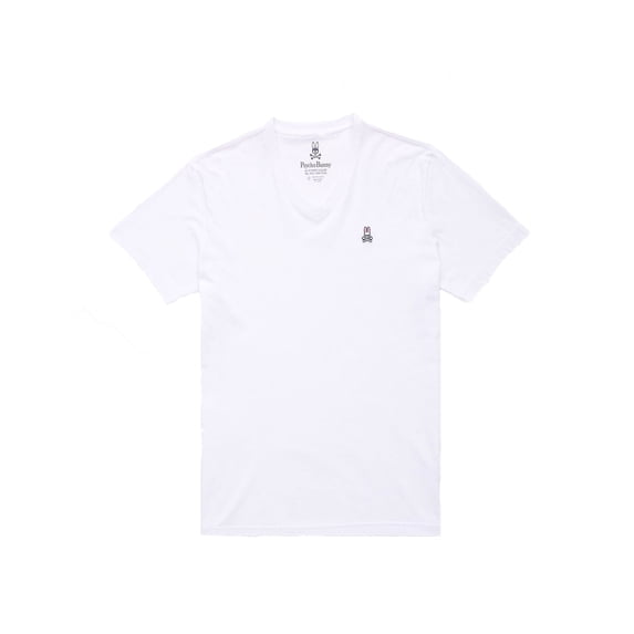 Psycho Bunny Classic V-Neck Men's Tee Shirt Medium