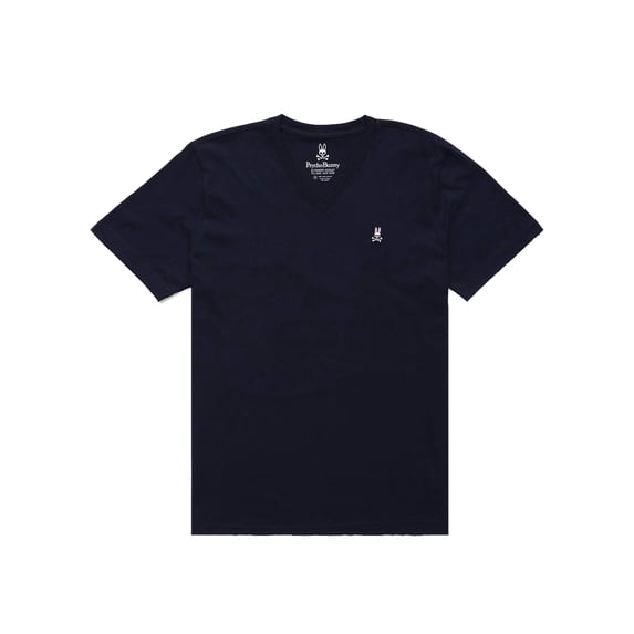 Psycho Bunny Classic V-Neck Men's Tee Shirt Small
