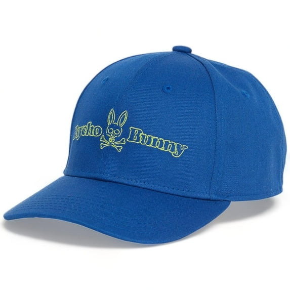 Psycho Bunny Men Leddon Baseball Cap (Bright Royal)