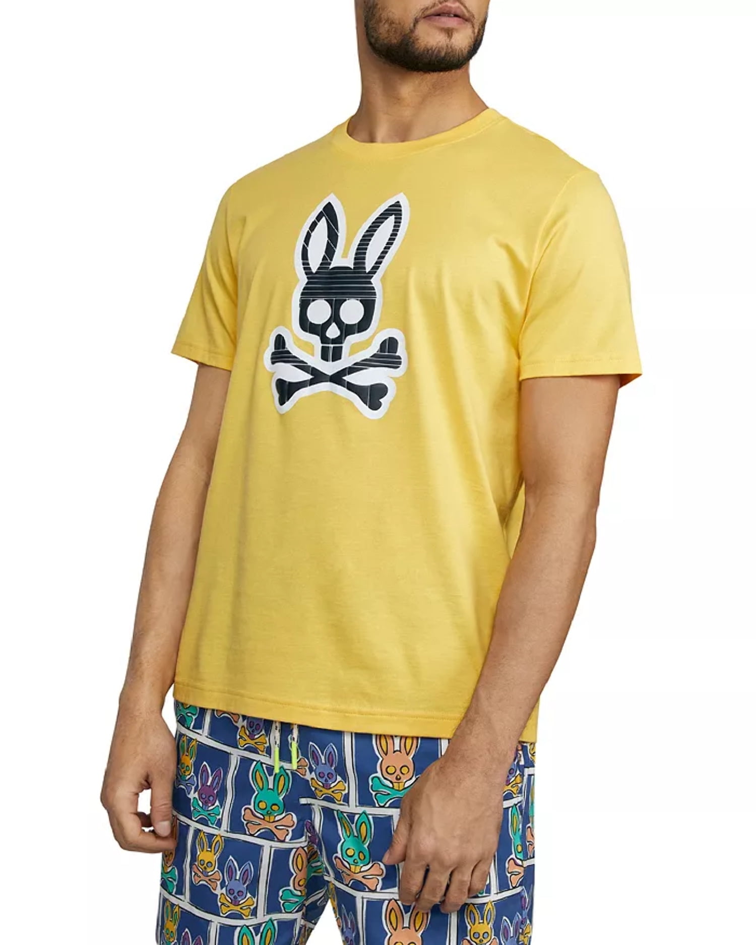 Psycho Bunny Men's Liam Pima Cotton Logo Graphic Tee - Walmart.com