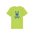 thumbnail image 1 of Psycho Bunny Men's Posen Matte Graphic Tee Acid Lime B6U304Z1PC-ACLAcid LimeXL, 1 of 2