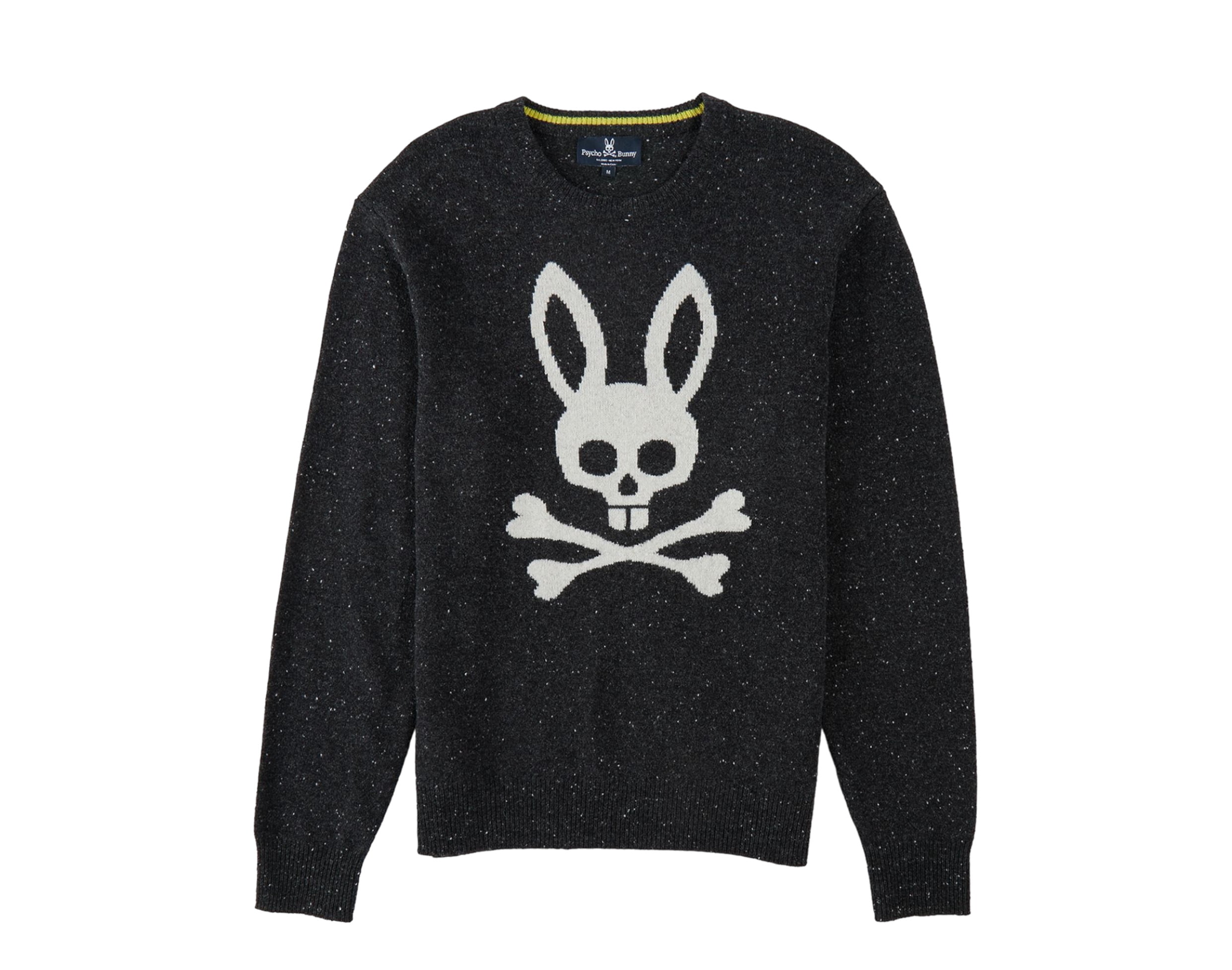 Psycho Bunny Vandam Men's Wool SweaterBlackM - Walmart.com
