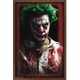 thumbnail image 1 of Psycho Clown Wall Poster, 14.725" x 22.375", Framed, 1 of 5
