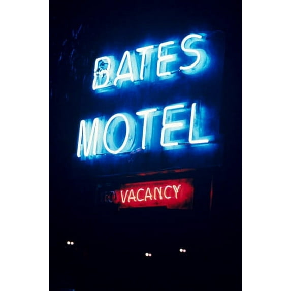 Psycho II Bates Motel Vacancy classic sign 24x36 Poster