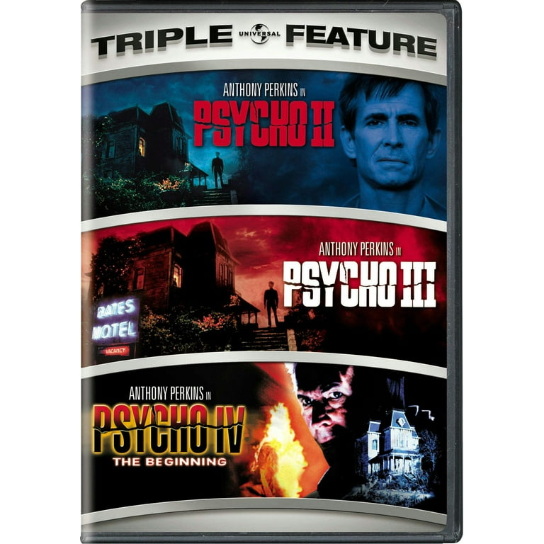 Psycho II/Psycho III/Psycho IV: The Beginning (DVD) - Walmart.com