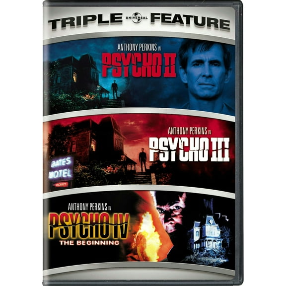 Psycho II/Psycho III/Psycho IV: The Beginning (DVD)