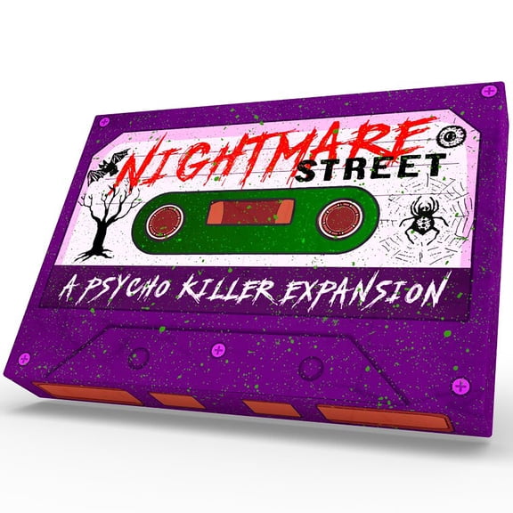 Psycho Killer: Nightmare Street Expansion - Fast-Paced Horror Party Card Game, Stay Awake Or Die Trying, Can You Survive, Ages 15+, 2-7 Players